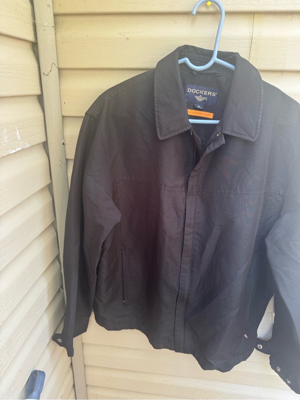 Dockers Men's Black Lightweight Shirt Jacket
